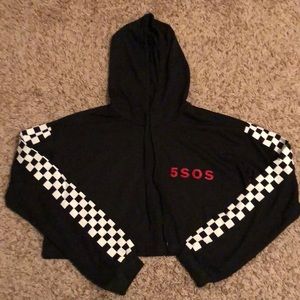 5 Seconds of Summer (5SOS) Cropped Long Sleeve